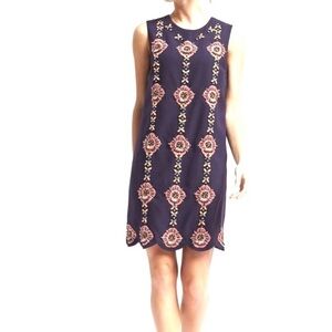Banana Republic jewel embellished shift dress size XS